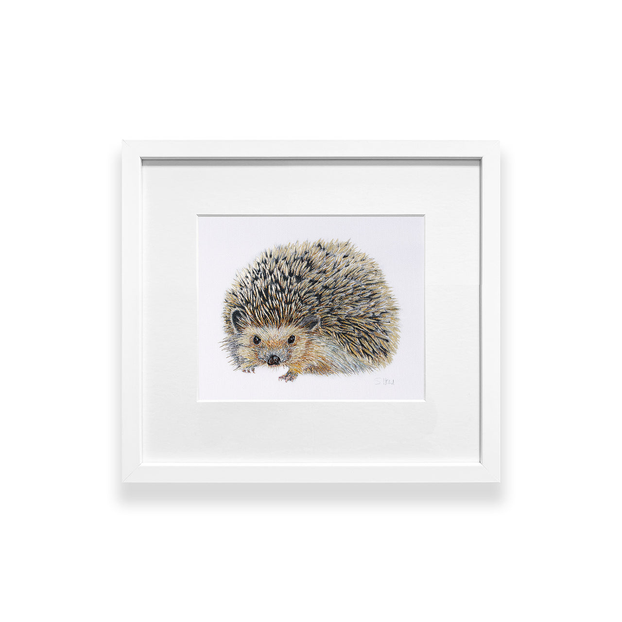 Regent Hedgehog - Original Embroidery