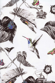 Multi Hummingbirds Fabric Sample