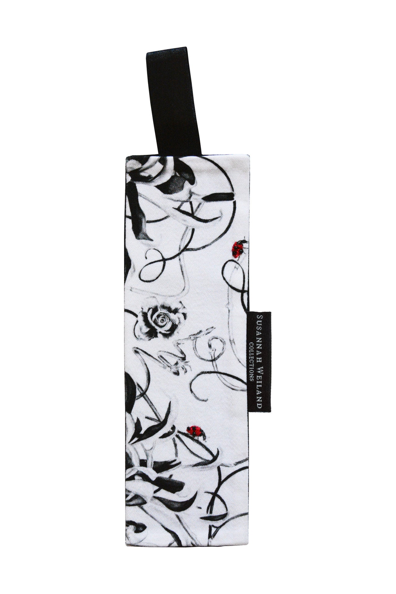 Entangled Chrysanthemums Embroidered Bookmark