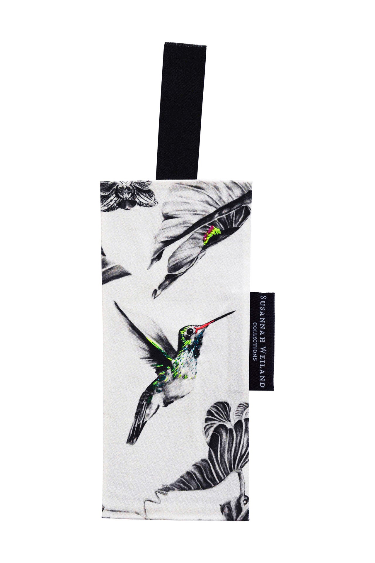 Hugo Hummingbird Embroidered Bookmark