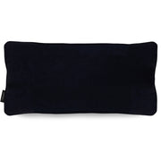Black velvet cushion back