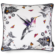 The Hummingbird Hand Embroidered Cushion